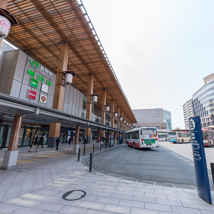 JR「長野」駅